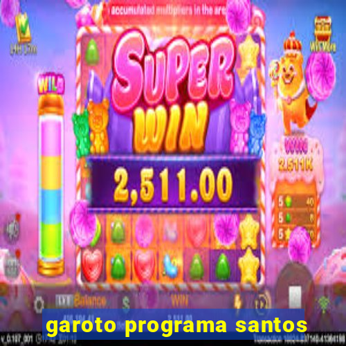 garoto programa santos